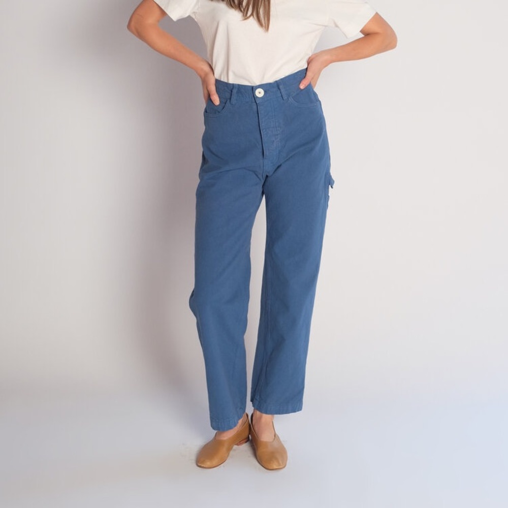 Jesse Kamm Handy Pants in Coastal Blue 25” waist